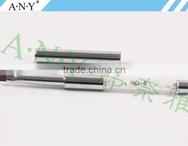 ANY Nail Art Beauty Care UV Gel Nails Building Rhinstone Flat Nlon Nail Brush Gel Nail Art photo-3
