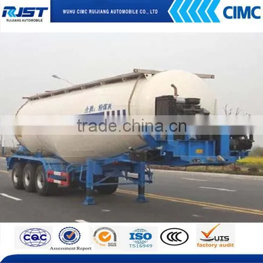 40m3 Bulk Cement Trailer/particle Material Transport Semi Trailer photo-2
