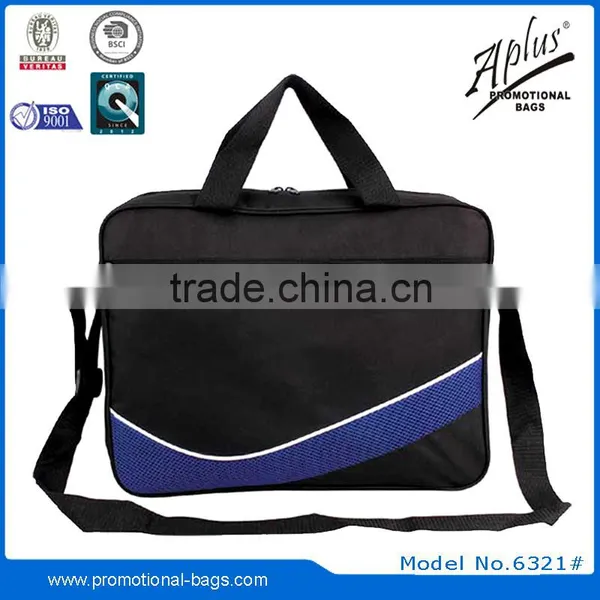 Laptop Shoulder Bag Waterproof Computer Briefcase photo-3