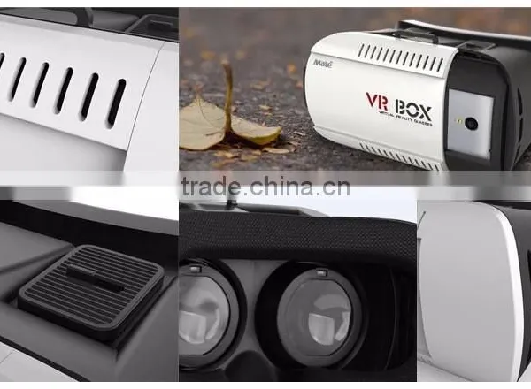 VR Virtual Reality Headset 3D Glasses With NFC Tag and Nose Padding for Movies Video Games photo-5