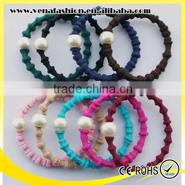 Pearl Knot Design Decorative Girls Hair Bands for Girls photo-2