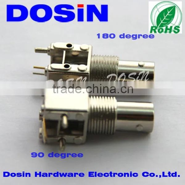 rf bulkhead bnc connector socket