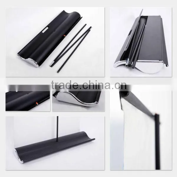 US Stock-Whale Shape Good Quality Roll Up Banner Stand (33" W x 79" H) (Stand Only) photo-3