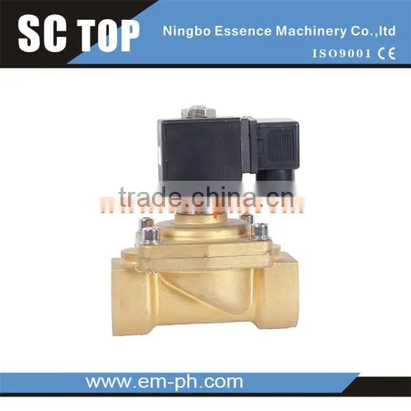 Water Solenoid Valve Fluid Control Valve 2/2-way Pilot Operated Solenoid Valve
