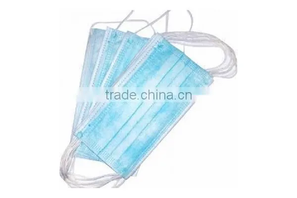 Non-woven Disposable Face Mask With Earloop,headloop and Tie on for Medical Use