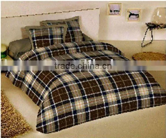 Full Size 100% Cotton Yarn Dyed Home Bedding Set
