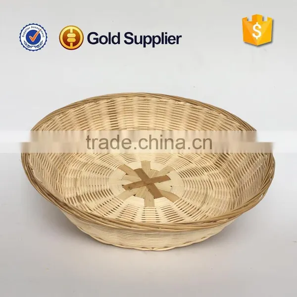 2016 Cheap Price Round Bottom Bamboo Rice Basket