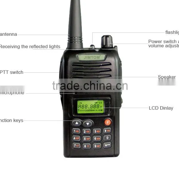 2016 New Product Air Band Walkie Talkie FM Radio 108~138MHz Aviation Two Way Radio Air Transceiver Radio With Cheap Price photo-2