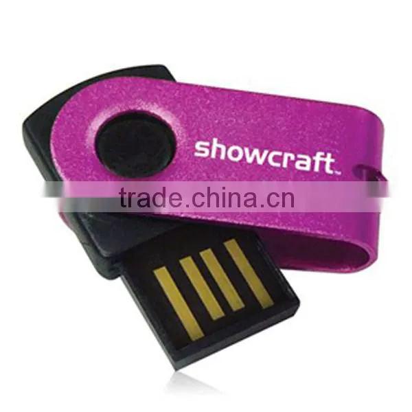 Mini Swivel Usb Flash Drive With Waterproof Grade A Chip photo-3