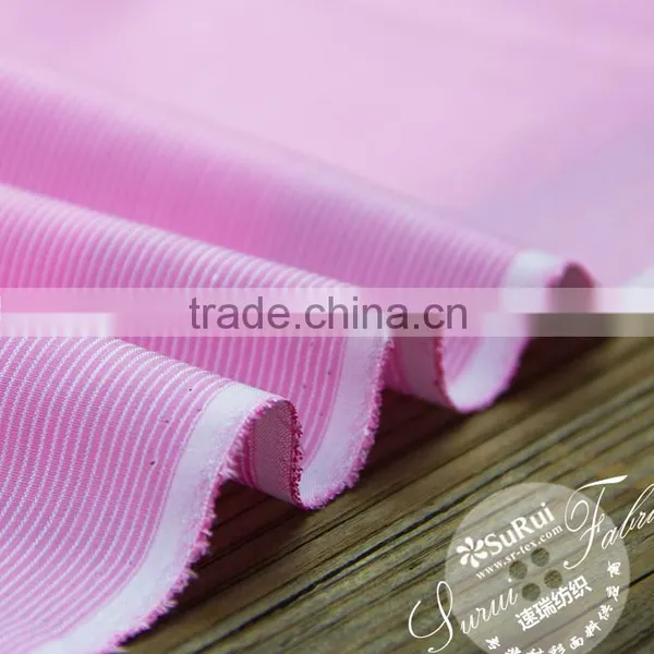 China 1mm Stripe Cotton Yarn Dyed Shirt Grey Fabric photo-3