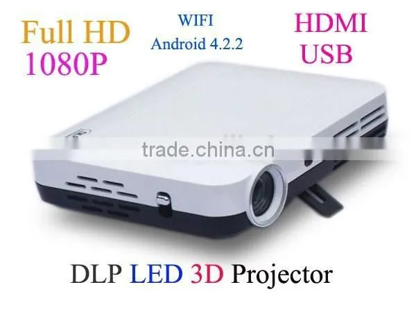Home Theater System LED Projector Built in Android 4.2 Quad-core Player With Wifi & Bluetooth photo-2