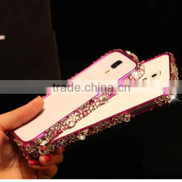 High Luxury ! New Shinny Dimond Metal Case for Samsung Galaxy S5 S4 Note3