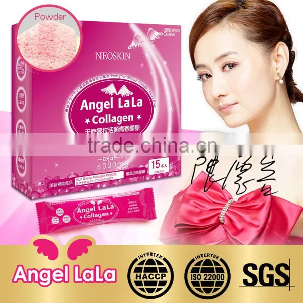Angel Lala Brand 6000mg Collagen Powder Cherry Flavor