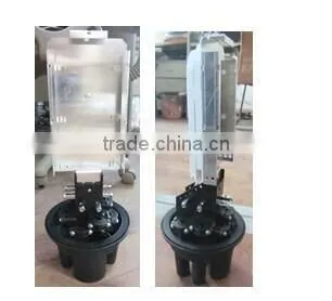 FTTH 48 Ports Dome Type Fiber Optic Splice Closure /fiber Enclosure 2 in 2 Out photo-5