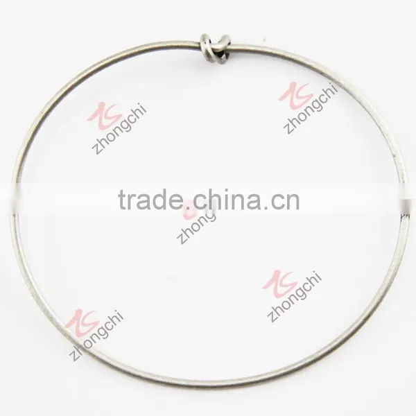 Alloy Metal Adjustable Custom Logo Charms Bracelet photo-5