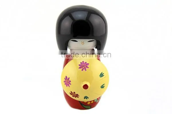 Wholesale Natural Wooden Japanese Kokeshi Gift Dolls photo-5