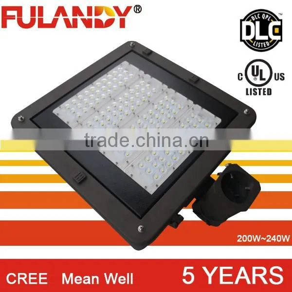 USA Shoe Box Light 150w 180w 320w 400w 480w Replacement 1000W HID HPS Light DLC UL Parking Lot Light photo-4