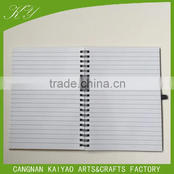 Custom Friendly Eco Hardcover Notebook With Pen photo-3