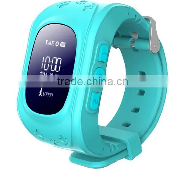 New Products for 2016 Waterproof Wrist Watch Gps Tracking Device for Kids Q50 With Two Way Communication photo-5