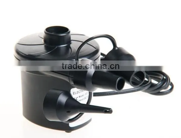 HY-JY-015 50W Portable Electric Air Pump DC 12V/AC110-120V Inflator Air Pump photo-5