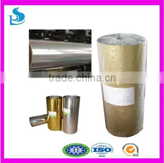 Enviromental Friendly EVA+BOPP Metalized Film for Paper Lamination photo-2