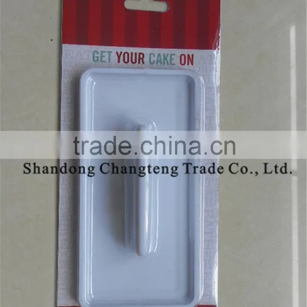 FDA LFGB Standard Plastic Cake Decorating Tools Fondant Smoother photo-6