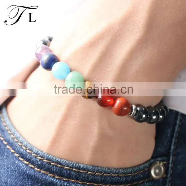 Fashion Bracelet With Black Stone Bracelet photo-4