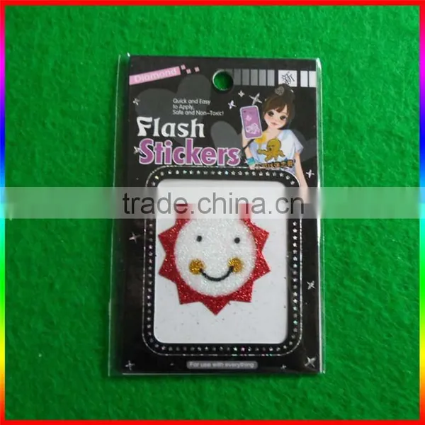 Flash Powder Mobile Phone Stickers photo-3