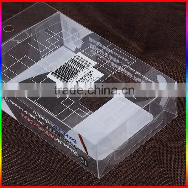 Hot Sale Products Fancy Printing Clear Pvc Box for Pen Packaging photo-4