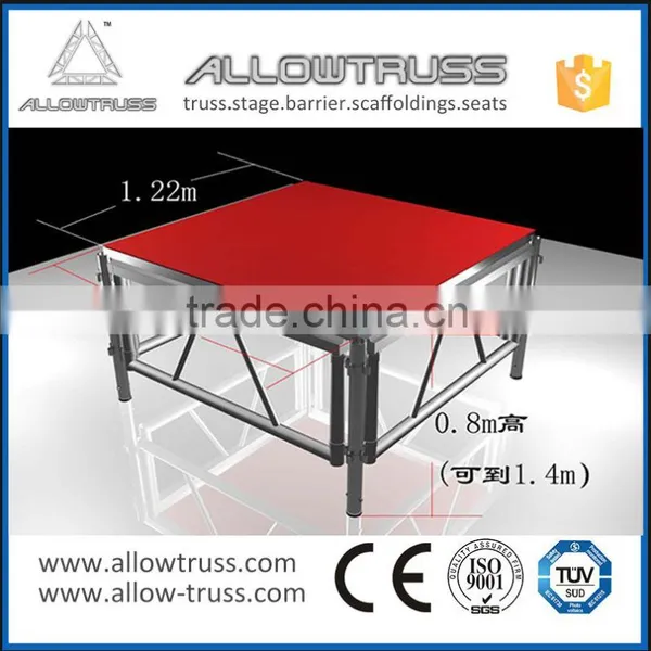 Aluminum Simple Stages With Plywood For Sale photo-2