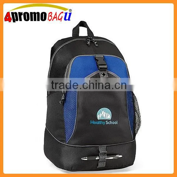 2016 Cheap Promotion 600D Backpack School Bag Daily Soft Bag photo-3