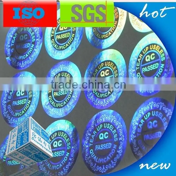 Factory Price Special 3d Certificate Hologram Stickers Anti Fake Labels photo-3