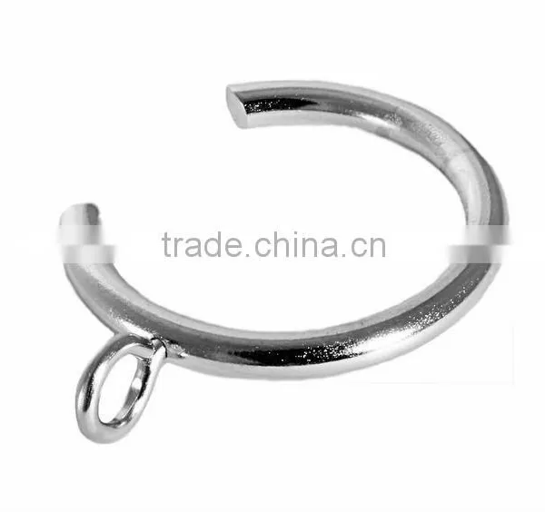 Brushed Nickel Bypass Traverse C-Ring
