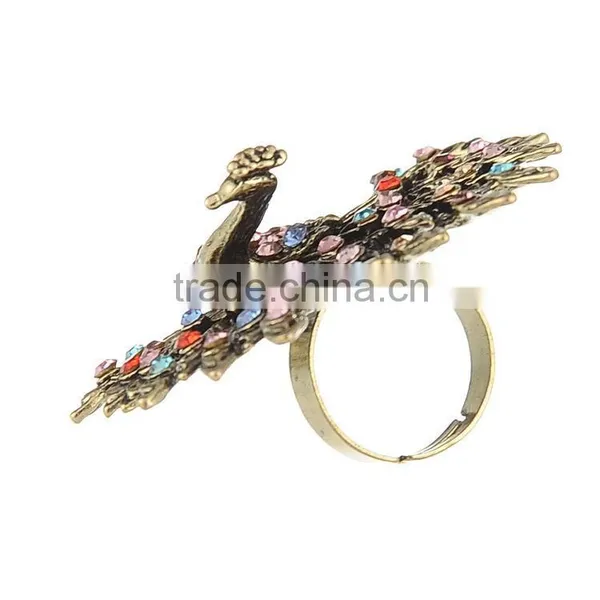Fashion Premier Jewelry Colorful Peacock Rings photo-4