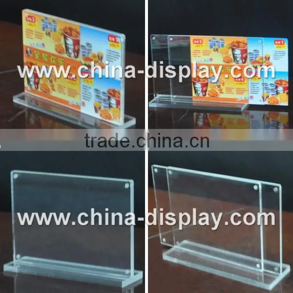 Acrylic Name Card Holder Tabletop Name Card Display photo-5