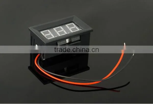 Wholesales 2 Wires Mini Digital Voltmeter AC60-500V Voltage Meter