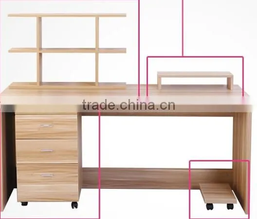 Particle Board Wooden Computer Desk photo-3