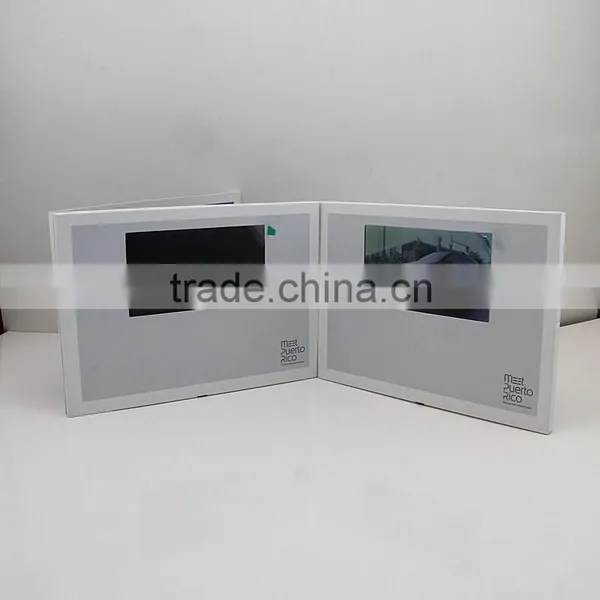 Hot Sale 10 Inch A4 Paper Card Lcd Video Invitation Card for Greeting photo-3