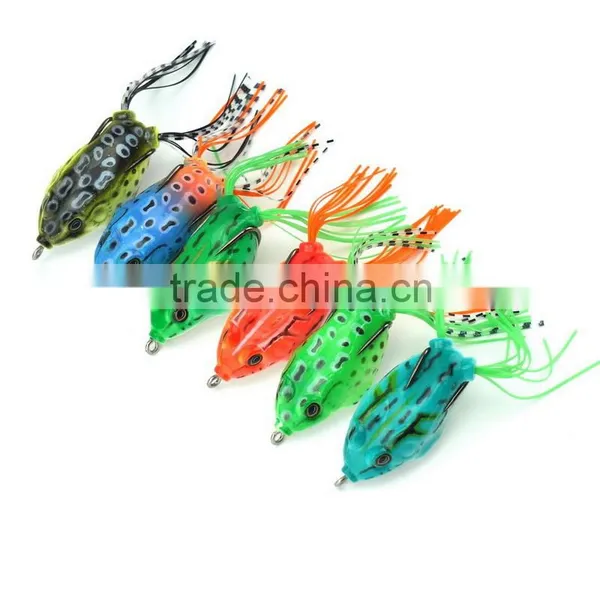 6pcs Fishing Lure 5.5CM 12.5G Topwater Wobblers Soft Artificial Bait photo-4