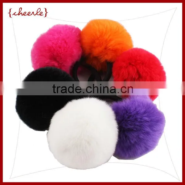 New Style Rabbit Fur Ball Wholesale Hair Band