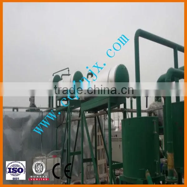 Waste Oil Distillery Used Engine Oil Recycling Black Oil Bleaching Machine photo-2