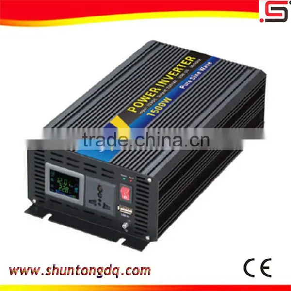2000w Smart Pure Sine Wave Inverter DC24V to AC220V photo-2