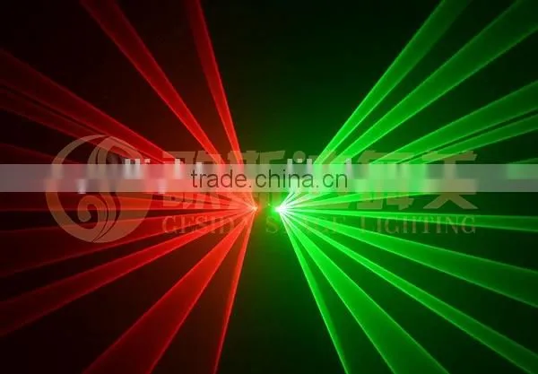 Red Green Two Head Fat Beam Disco Laser Light/small Laser Light photo-3