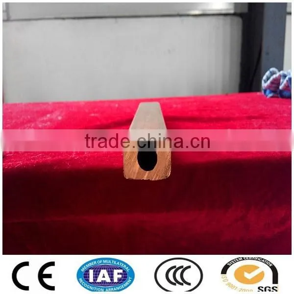 6mm Square Copper Tube With 3mm Round Hole photo-5