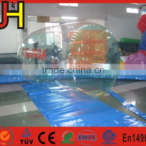 2.7m PVC Transparent Inflatable Balls On Water For Sale photo-3