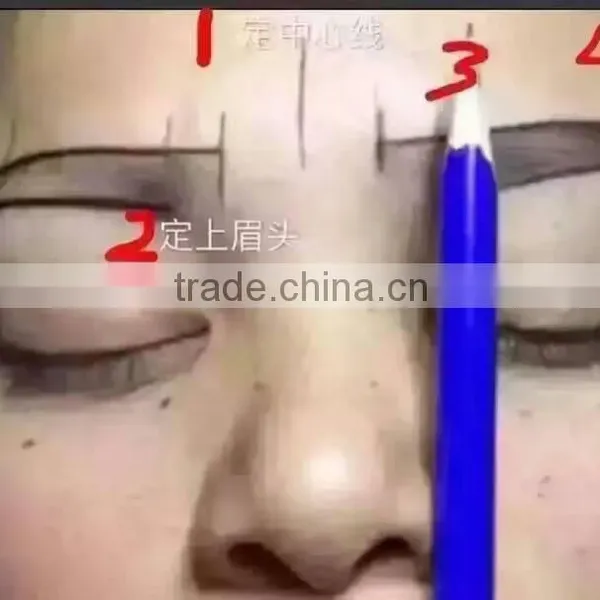 Waterproof Eyebrow Makeup Pencil, Private Label Eyebrow Pencil For Permanent photo-2
