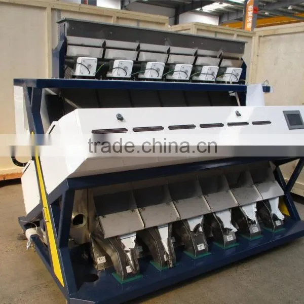CE Certificate Chickpea Trichromatic Color Sorter Machine photo-2