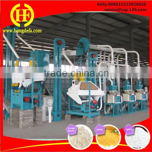 Small Scale Hot Sale 10T Corn Flour Milling Mill Machine photo-3