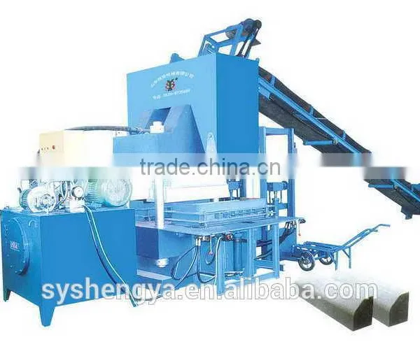 SY3000 Full Automatic Hydraulic Concrete Kerbstone Mould Making Machines India photo-2
