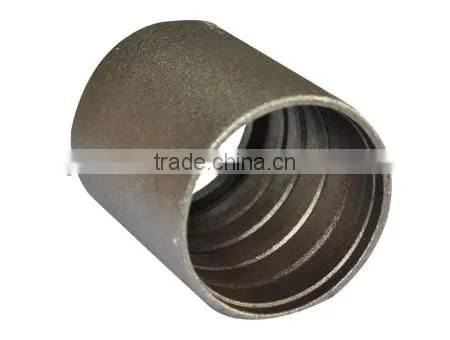 Forging part of Steel Bushing cold extrusion Hydraulic fittings series